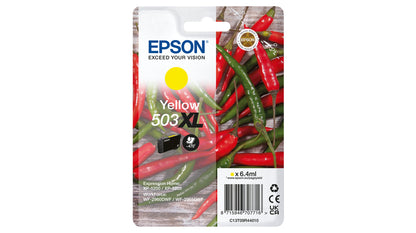 Epson 503XL Amarillo Cartucho de Tinta Original - C13T09R44010. 470 Paginas