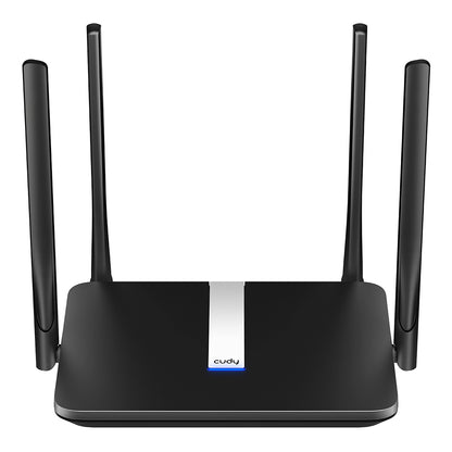 CUDY AC1200 Dual-Band 4xRJ45 4G Black Router (LT500_EU)