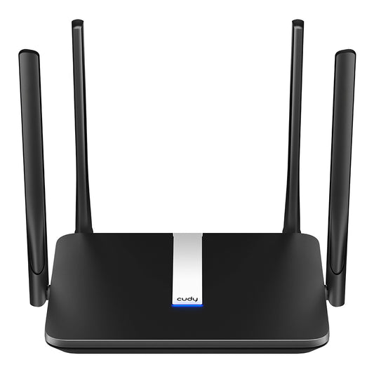 CUDY AC1200 Dual-Band 4xRJ45 4G Black Router (LT500_EU)