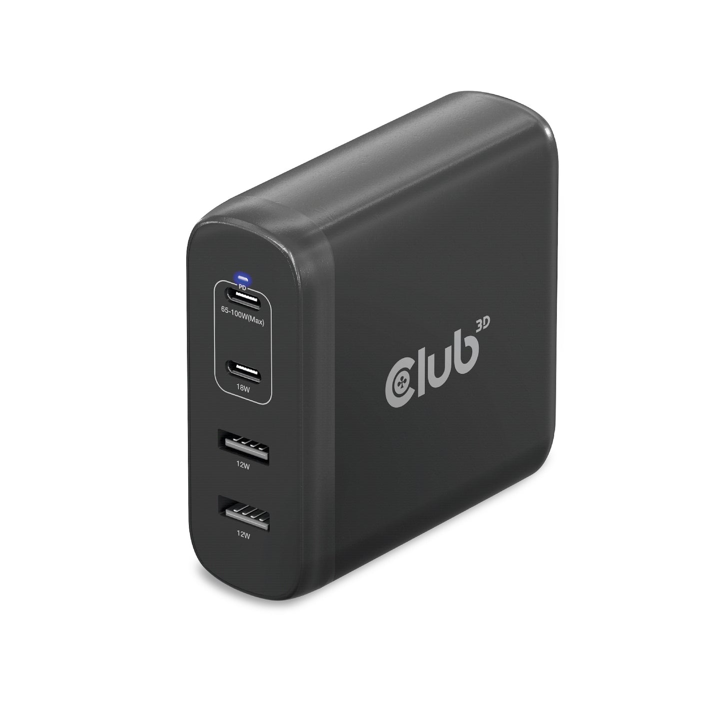 Cargador Viaje Club 3D 100W 2USB-A+2USB-C (CAC-1912EU)
