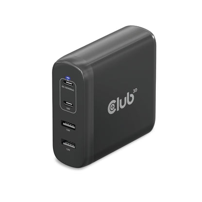 Cargador Viaje Club 3D 100W 2USB-A+2USB-C (CAC-1912EU)