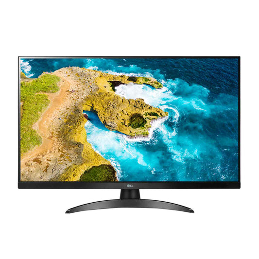 Monitor 27tq615s-Pz 27' Full HD IPS con Retroiluminacion LED 1920x1080 60Hz 2xHDMI 1xUSB 2.0 1xEthernet 1xSalida Optica Wifi Bluetooth Airplay Screen Share Multimedia Smart Tv  Sistema Operativo Webos 22 Color Negro