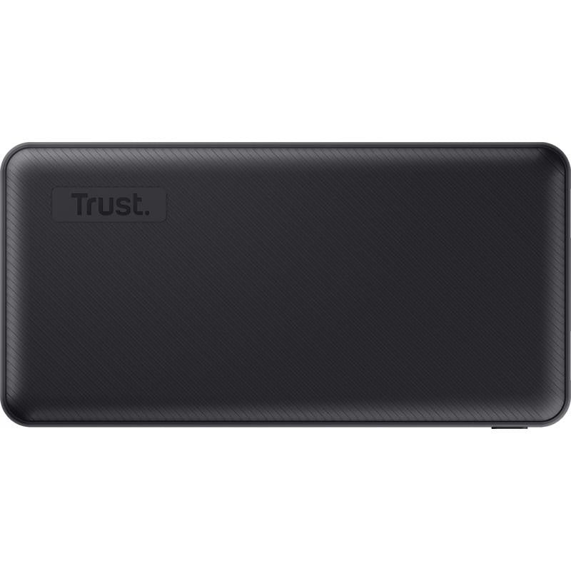 POWERBANK TRUST PRIMO 20000MAH 2A USB + USB-C + MICRO-USB ECO BLACK
