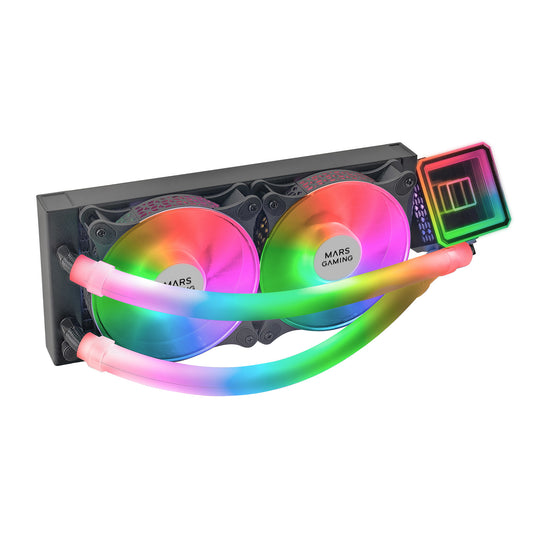 Ref. Mars Gaming ARGB Black CPU Liquid Cooler (MLULTRA240)