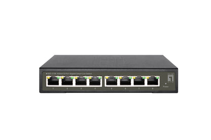 LevelOne Switch 8 puertos RJ45 10/100/1000mbps con 8 puertos sobremesa carcasa metalica (GES-2108)