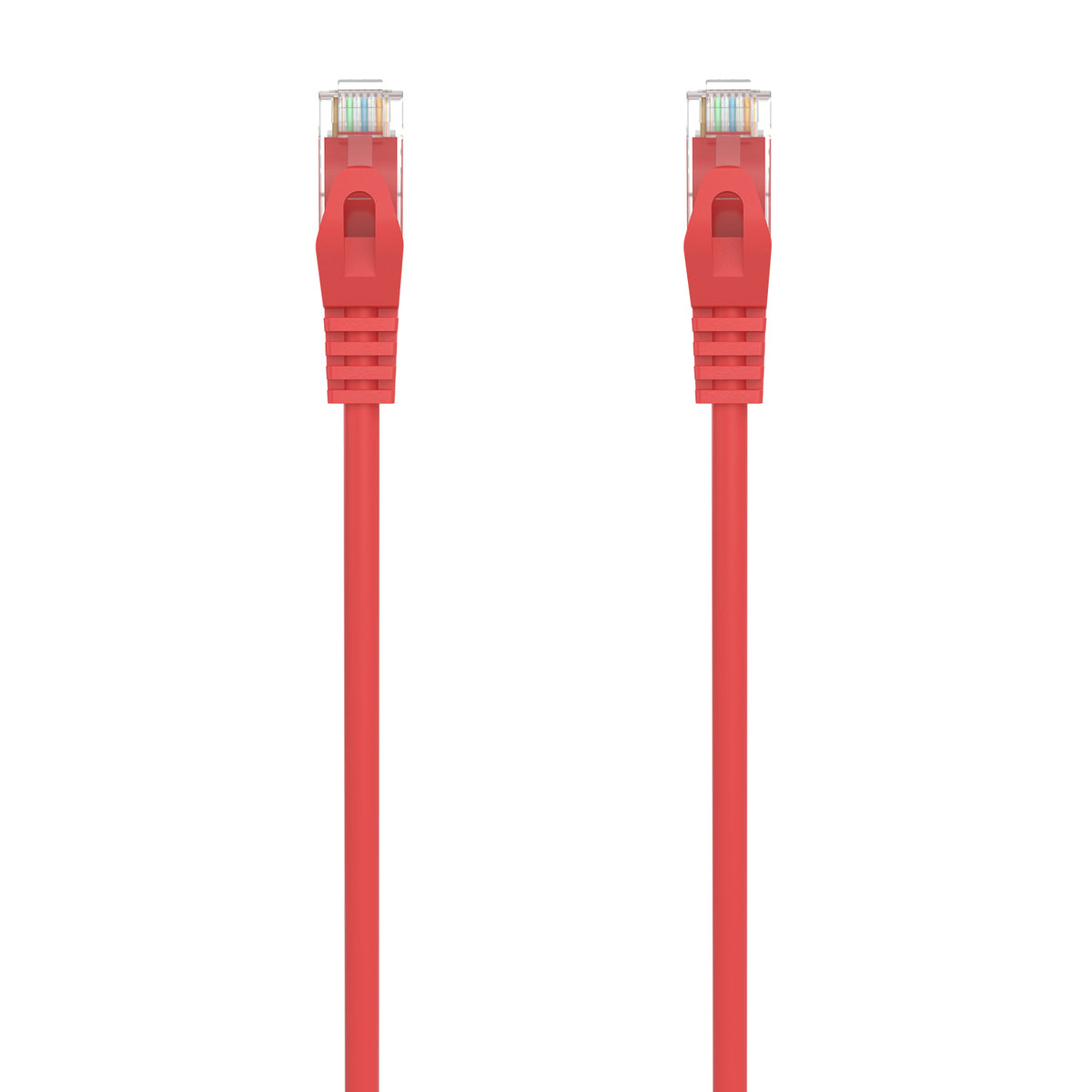 Latiguillo AISENS RJ45 Cat.6a UTP 50cm Rojo (A145-0558)