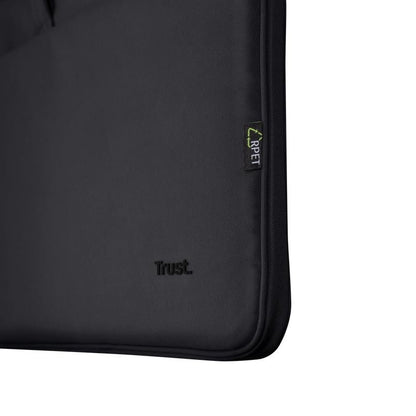 MALETIN TRUST BOLOGNA 16" BLACK + RATON WIRELESS SILENT BLACK