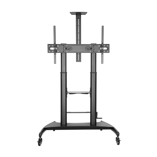 AISENS 60-100" Floor Stand with Wheels Black (FT100TE-123)
