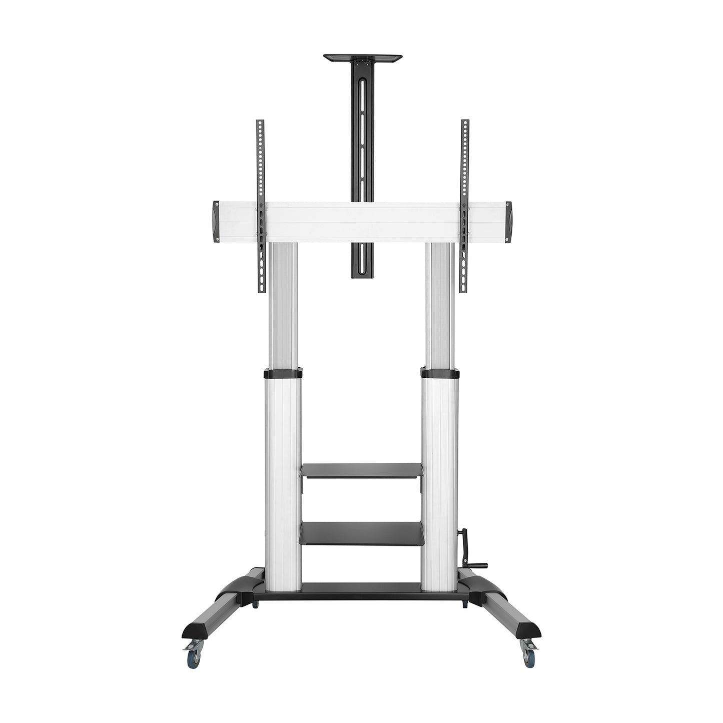 AISENS 60-100" Floor Stand with Wheels, Silver (FT100TE-125)