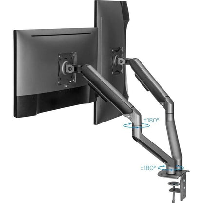 SOPORTE DE MESA TV/MONITOR TOOQ DB4132TNR-G 17-32 2 BRAZOS ASISTIDO GREY