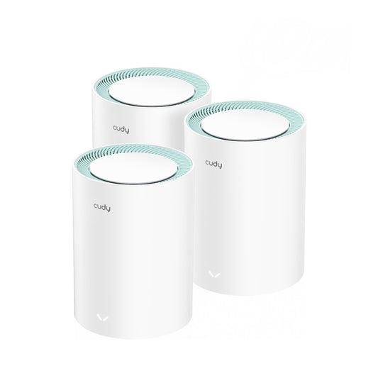 Mesh CUDY AC1200 WiFi 5 Pack 3 Blanco (M1300 3-PACK)