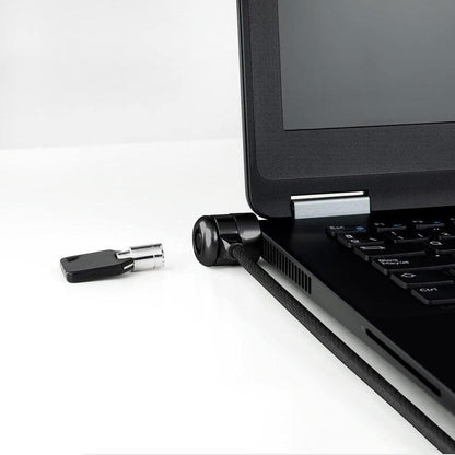 CABLE SEGURIDAD TOOQ PORTATIL CON LLAVE 1.5M BLACK