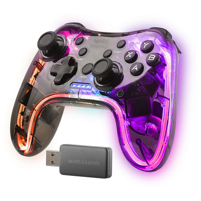 Mars Gaming RGB Wireless RF GamePad Black (MGP24)