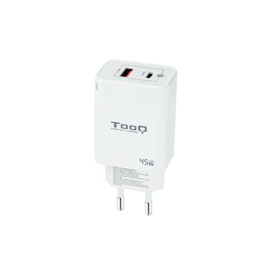 TooQ 45W USB-A/C Wall Charger (TQWC-GANQCPD45WT)