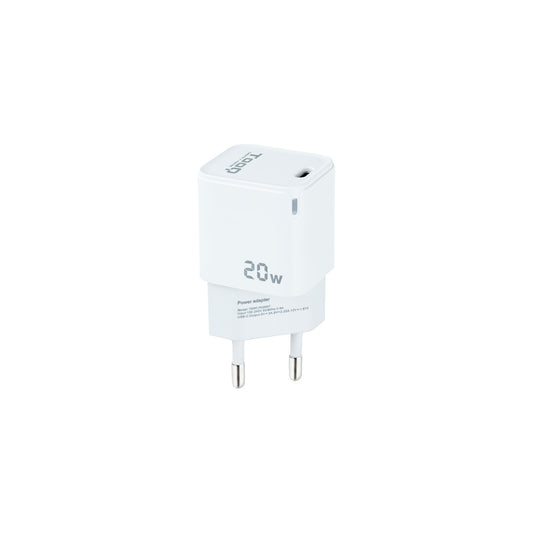 TooQ 20W 1xUSB-C White Wall Charger (TQWC-PD20WT)
