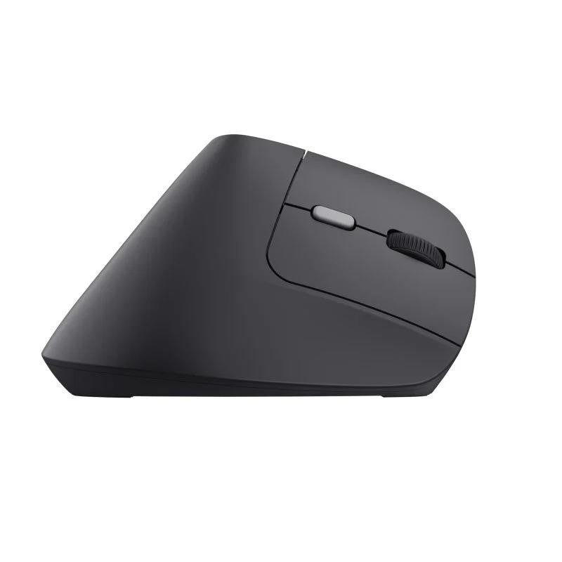 RATON TRUST BAYO II ERGONOMICO ECO 2400 DPI WIRELESS RECARGABLE BLACK