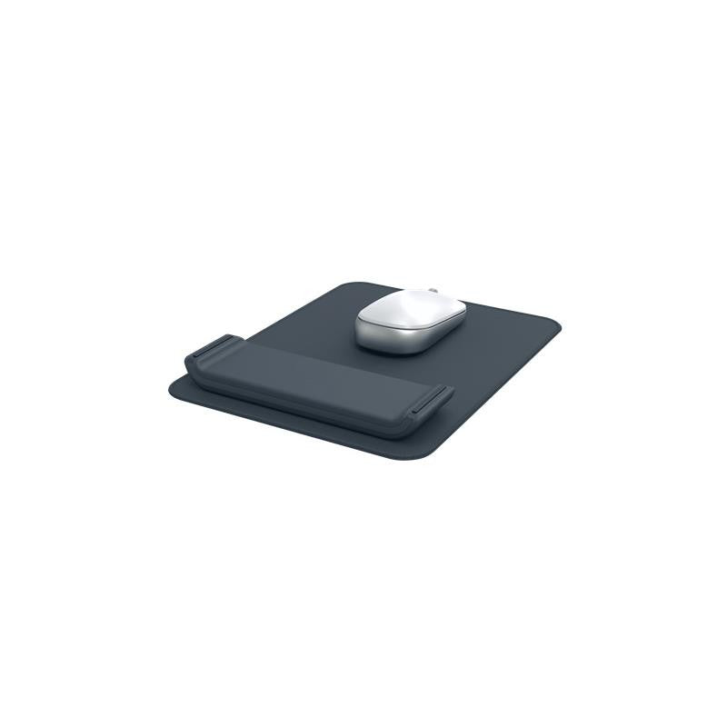 ALFOMBRILLA + REPOSAMUÑECA TECLADO LEITZ ERGONOMICO GREY