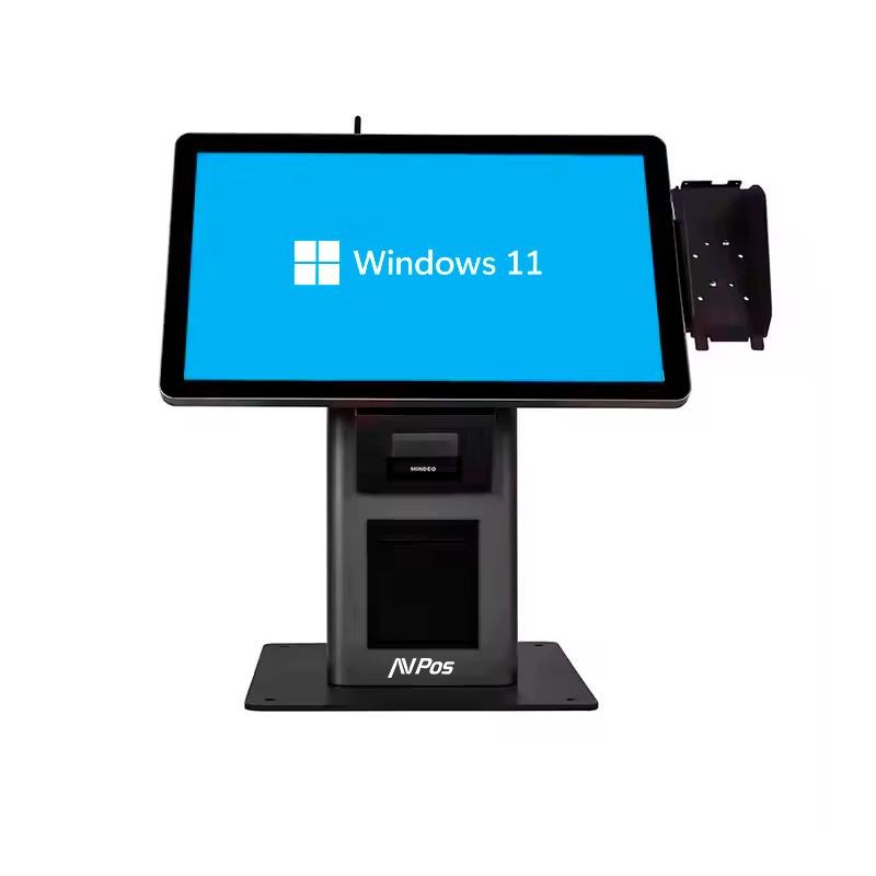 KIOSKO AUTOSERVICIO AVPOS SOBREMESA 22" I3 10TH/8GB/256GB/WIFI/PRINTER/2D