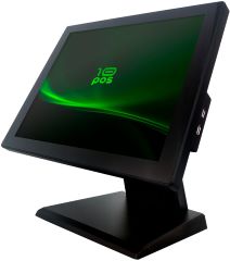 TPV 10t-15  15' tactil flat capacitivo 1366x768 INTEL j4125 2.7ghz 8gb DDR4 128gb SSD MSATA 4xUSB 3.0 2xUSB 2.0 2xrs232 ethernet WIFI VGA 2xaudio con windows 10 iot color VESA 10x10 negro