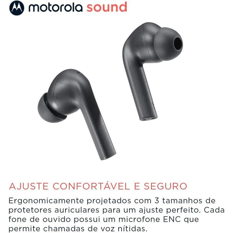 AURICULARES MOTOROLA MOTO BUDS 065 IN EAR ANC BLUETOOTH 5.3 BLACK