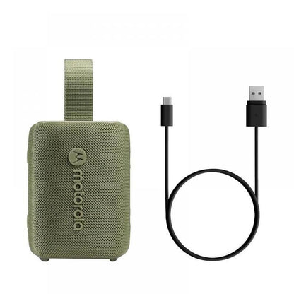 ALTAVOZ MOTOROLA ROKR 300 WIRELESS BLUETOOTH 5.3 IP67 GREEN