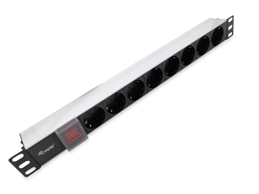 EQUIP 8xSchuko Switched Rack PDU 1U (EQ333293)