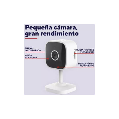 CAMARA IP TRUST IPCAM-2900 WIFI 2K INTERIOR WHITE