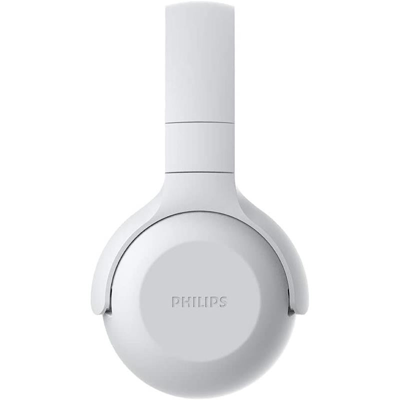 AURICULARES + MICROFONO PHILIPS TAUH202 BLUETOOTH WHITE