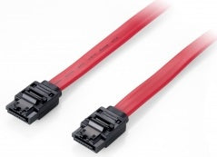 Cable desde SATA iii hembra a SATA iii hembra longitud 0.50 metros con clip de seguridad
