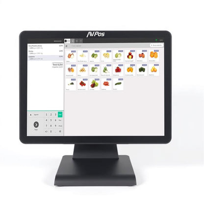 TPV AVPOS K2000 15" SLIM I3/8GB/M.2 128GB/WIFI/BLUETOOTH/LAN 1000 3YR GAR