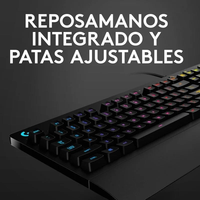 TECLADO GAMING LOGITECH G213 USB RGB BLACK