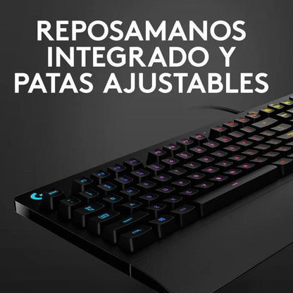 TECLADO GAMING LOGITECH G213 USB RGB BLACK