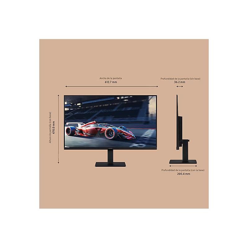 MONITOR SAMSUNG ESSENTIAL S3 27" IPS 100HZ VGA HDMI BLACK