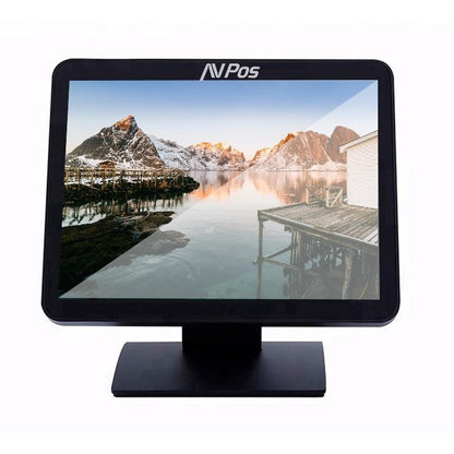 MONITOR PUBLICITARIO VISOR TPV AVPOS 12" COLOR VGA BLACK