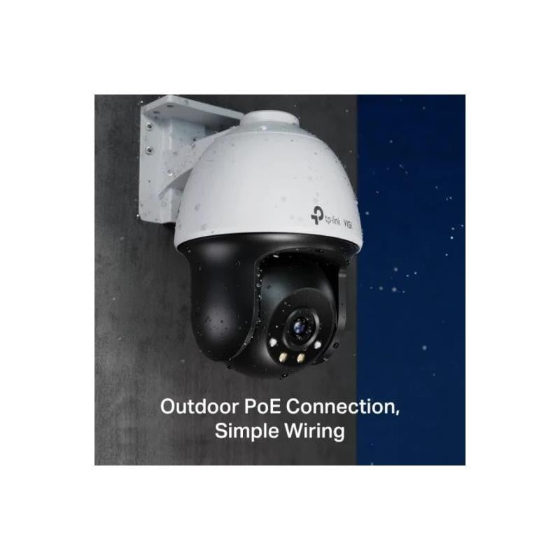 CAMARA IP TP-LINK VIGI PT EXTERIOR 4MP 4MM IR 30M POE
