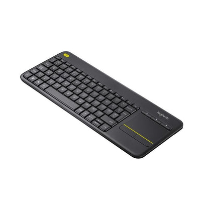 TECLADO LOGITECH K400 RF WIRELESS TOUCHPAD BLACK