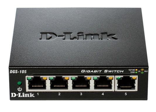 5-Port 10/100/1000Mbps Desktop RJ45 Switch