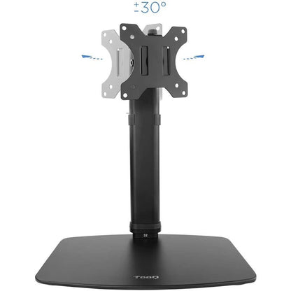 SOPORTE DE MESA TV MONITOR TOOQ REG.ALTURA GIR. INCL. 17-27 BLACK