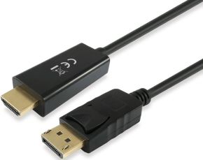 Cable desde DISPLAYPORT macho a HDMI macho longitud 2 metros