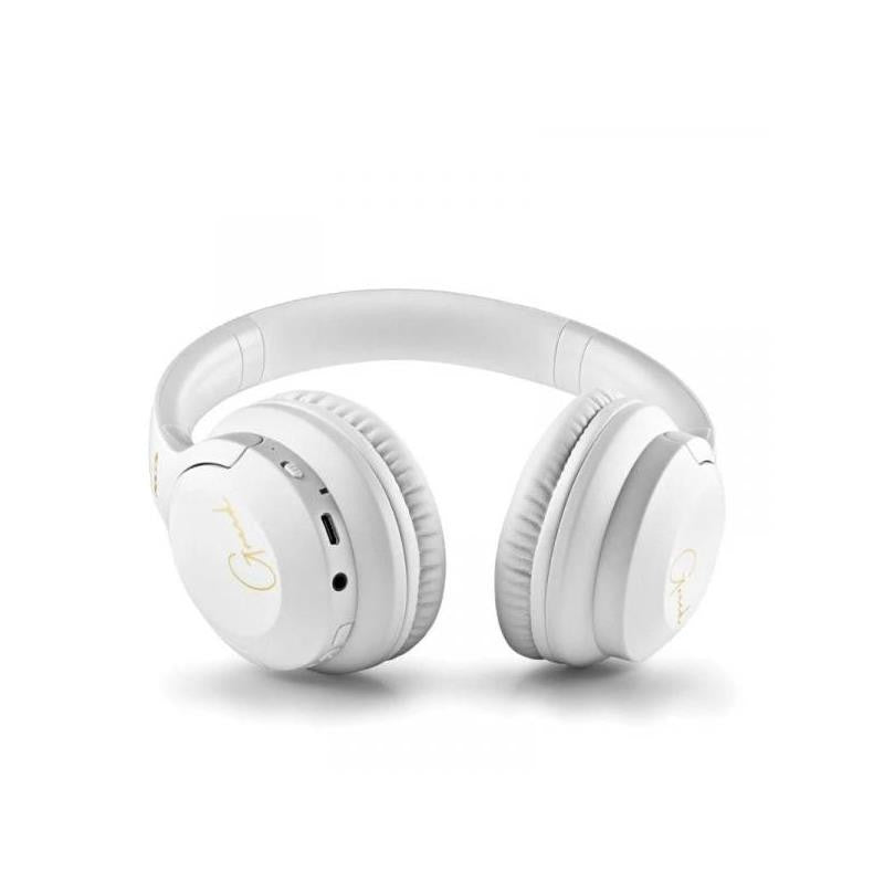 AURICULARES NGS ARTICAGREED WIRELESS BLUETOOTH/MICROFONO/AUX WHITE