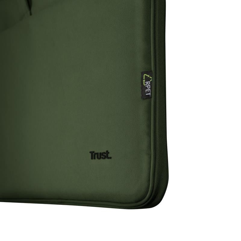MALETIN TRUST BOLOGNA 16" GREEN + RATON WIRELESS SILENT GREEN