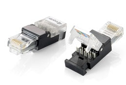 Conector RJ45 de categoria 6 toolfree no necesita crimpadora pack 2 unidades