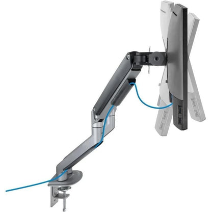 SOPORTE DE MESA TV/MONITOR TOOQ DB4132TNR-G 17-32 2 BRAZOS ASISTIDO GREY