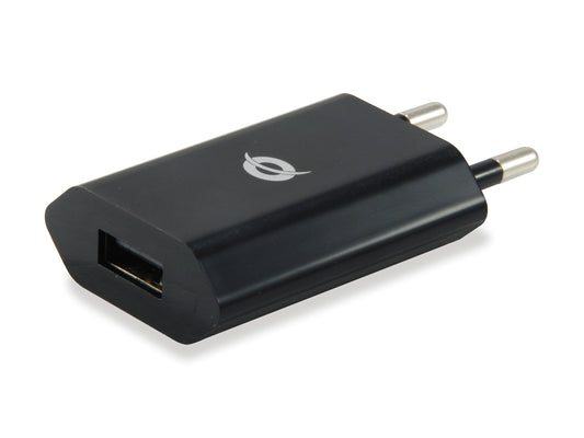 CONCEPTRONIC Wall Charger 1xUSB 2.0 Black (CUSBPWR1A)
