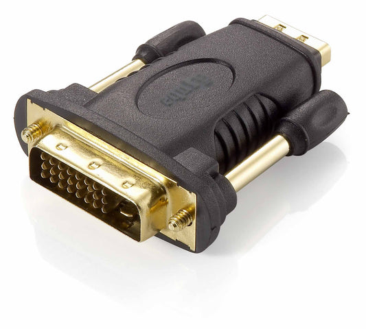 HDMI female to DVI-D male DUAL link adapter equip