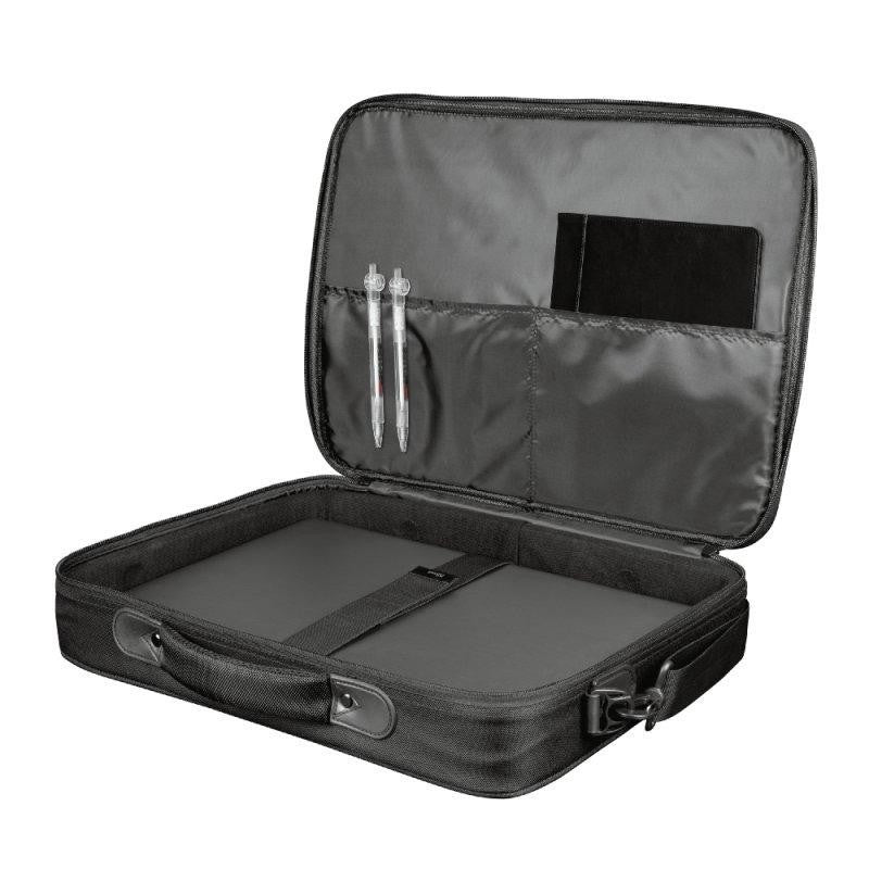 MALETIN TRUST 15.6" ATLANTA ECOLOGICO BLACK
