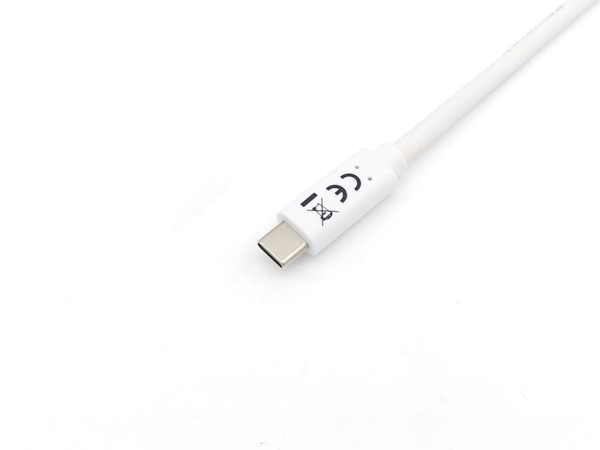 Cable EQUIP USB-C/M a USB-C/M 2m Blanco (128362)