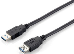 Cable desde USB-A macho 3.0 a USB hembra 3.0 longitud 2 metros
