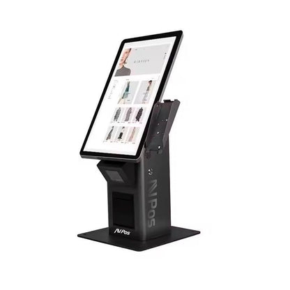 KIOSKO AUTOSERVICIO AVPOS SOBREMESA 22" I3 10TH/8GB/256GB/WIFI/PRINTER/2D