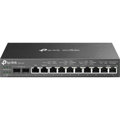 ROUTER VPN TP-LINK ER7212PC CONTROLADOR OMADA 8P POE+ 2P